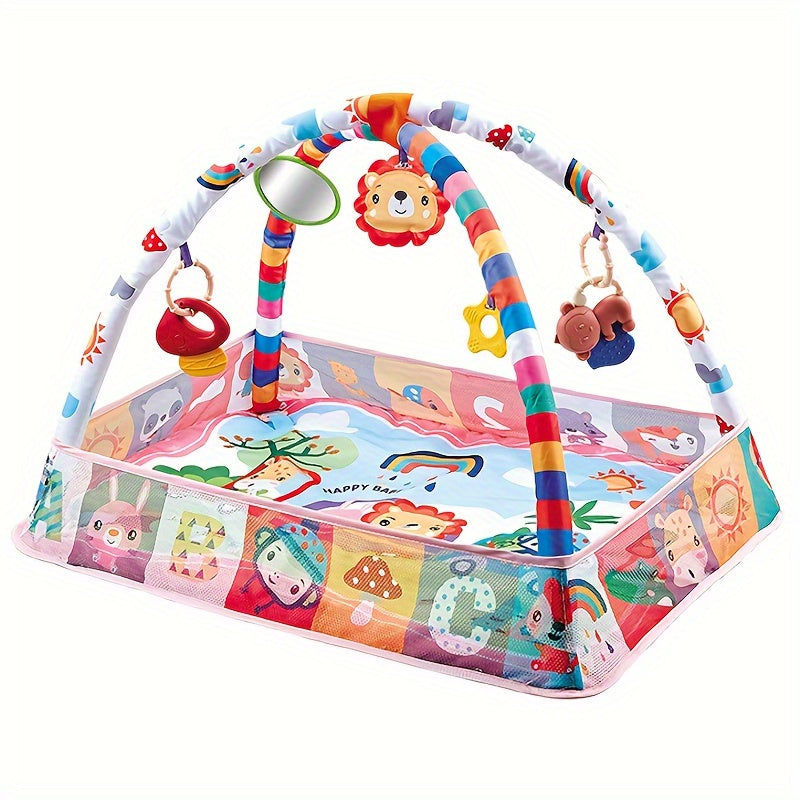 Happy Play Gym - Tenda da Gioco Colorata con Accessori per Neonati
