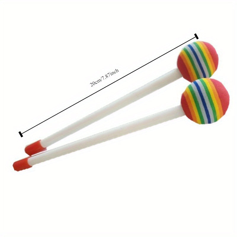 Set di Batteria Lecca-lecca - Colorate Maracas Musicali per Bambini