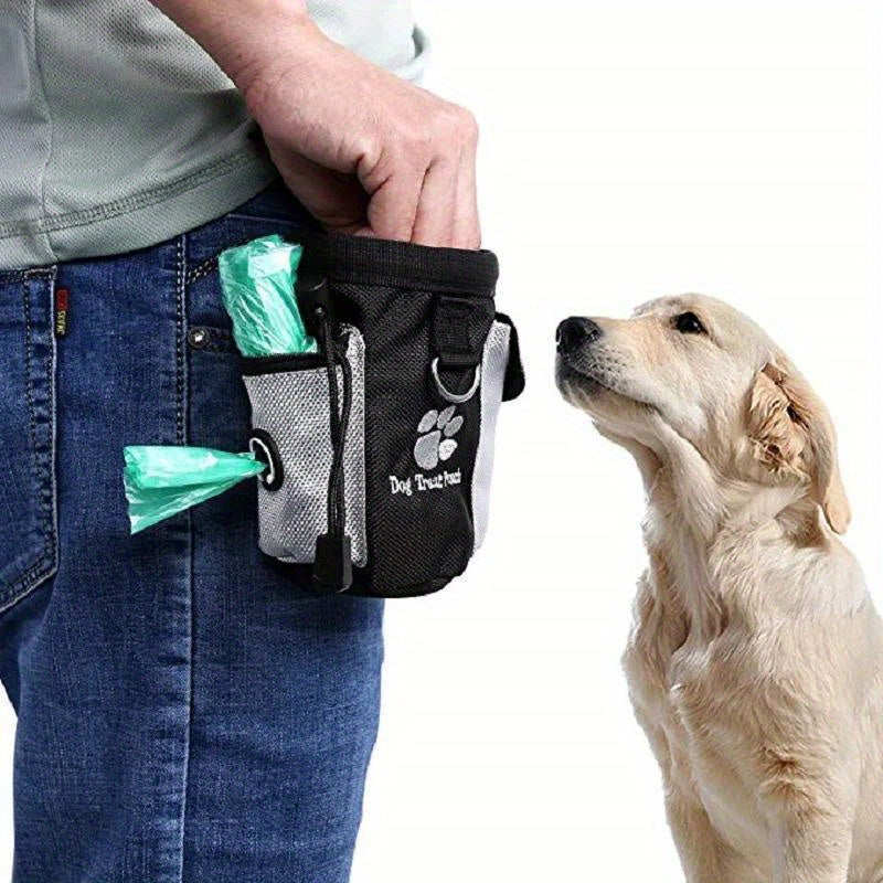 Pouch per Snack per Cani con Dispenser per Sacchetti della Spazzatura – Ideale per Allenamento e Passeggiate
