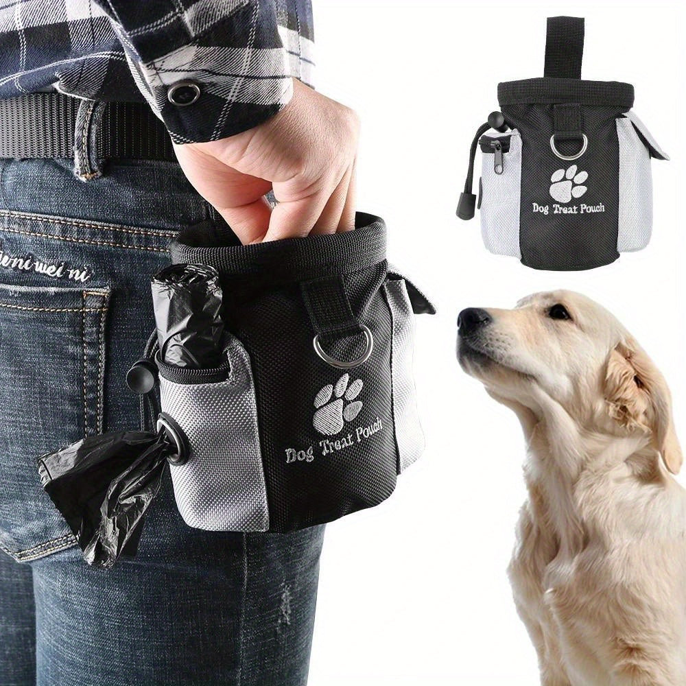 Pouch per Snack per Cani con Dispenser per Sacchetti della Spazzatura – Ideale per Allenamento e Passeggiate