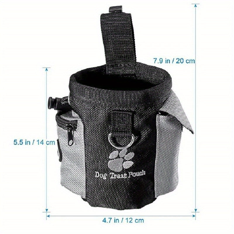 Pouch per Snack per Cani con Dispenser per Sacchetti della Spazzatura – Ideale per Allenamento e Passeggiate