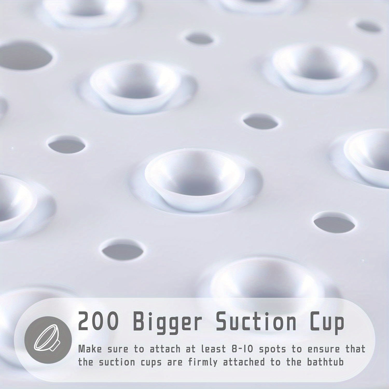 Tappetino Antiscivolo Extra Lungo - Per un'Esperienza di Bagno Sicura