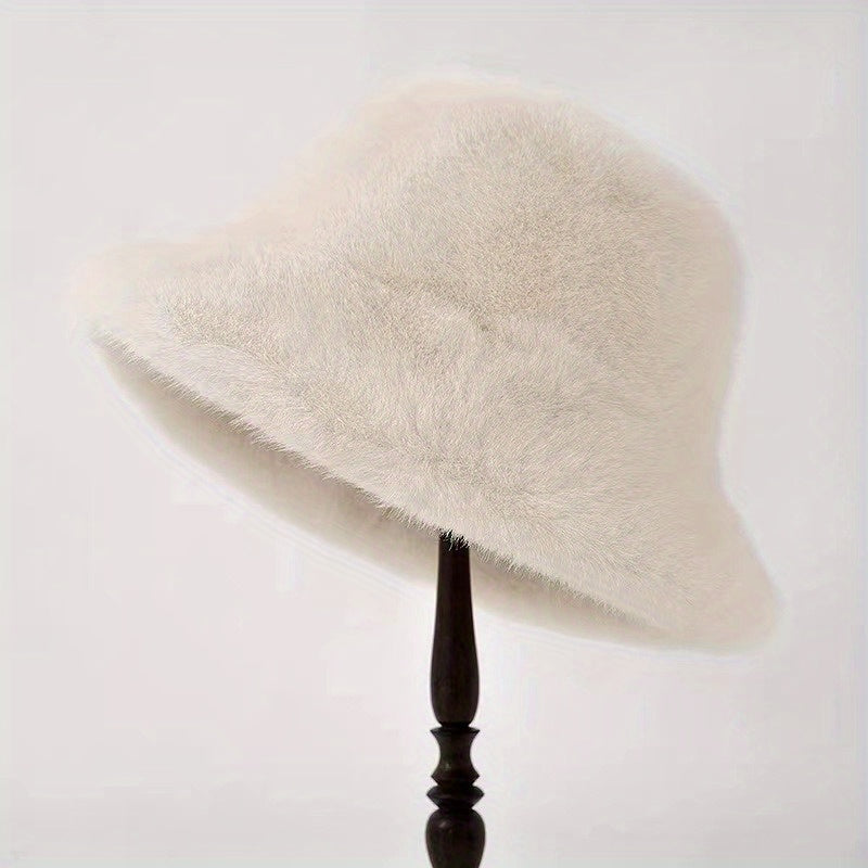 Cappello Invernale Fleur – Pelliccia Sintetica di Lusso con Protezione per le Orecchie