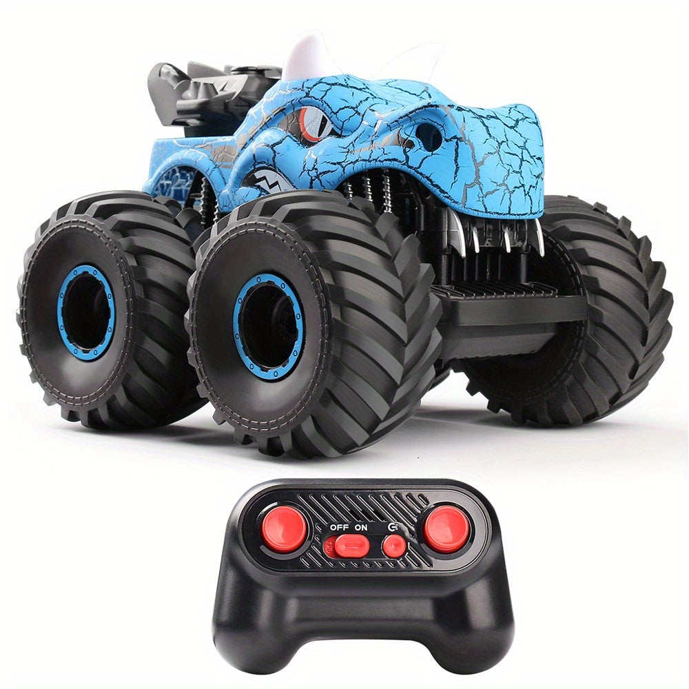 DinoBlaze Macchina acrobatica - Spettacolare Monstertruck RC con Fumo e Luce