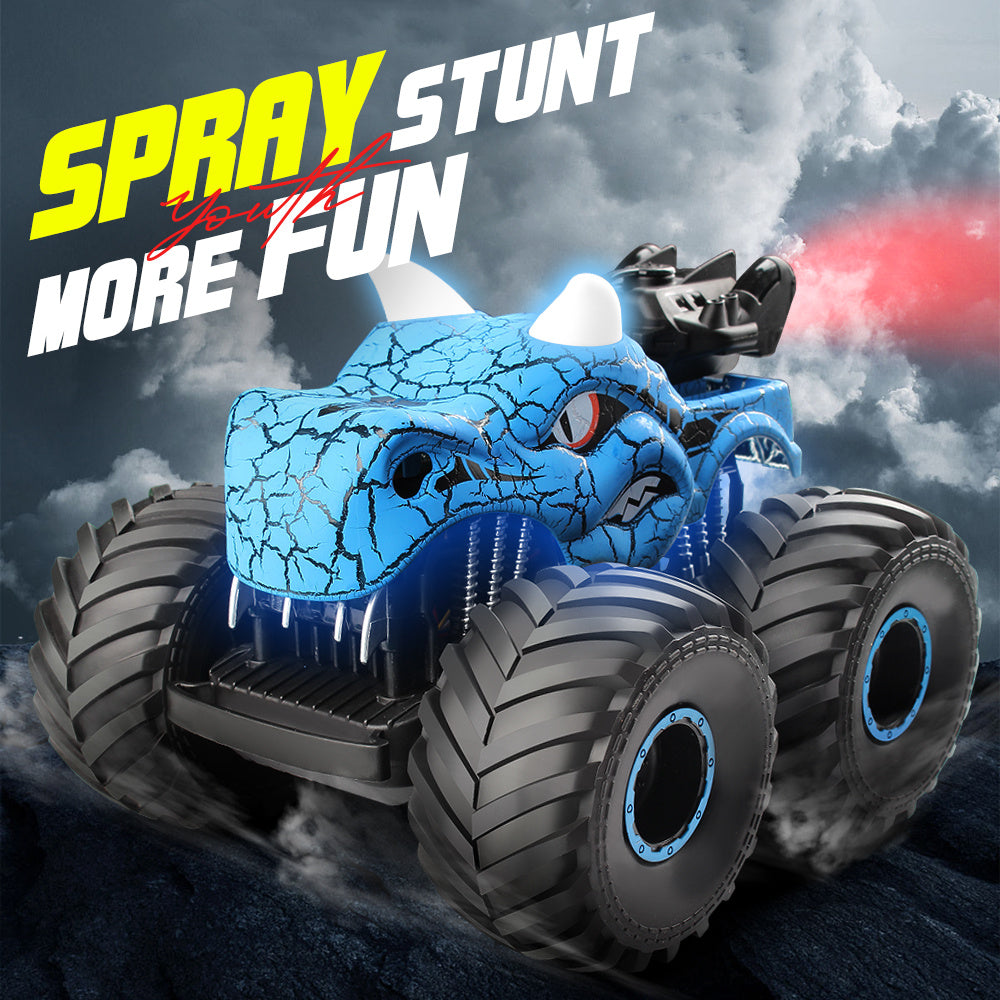 DinoBlaze Macchina acrobatica - Spettacolare Monstertruck RC con Fumo e Luce
