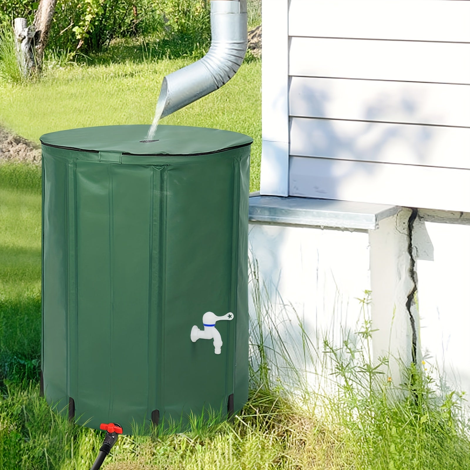 FlexiTank Serbatoio d'Acqua Pieghevole - 50L / 100L Serbatoio d'Acqua in PVC Durevole