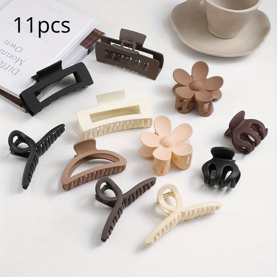 Set di Clip per Capelli Caramello Morbido – Clip Eleganti e Pratiche per Ogni Giorno