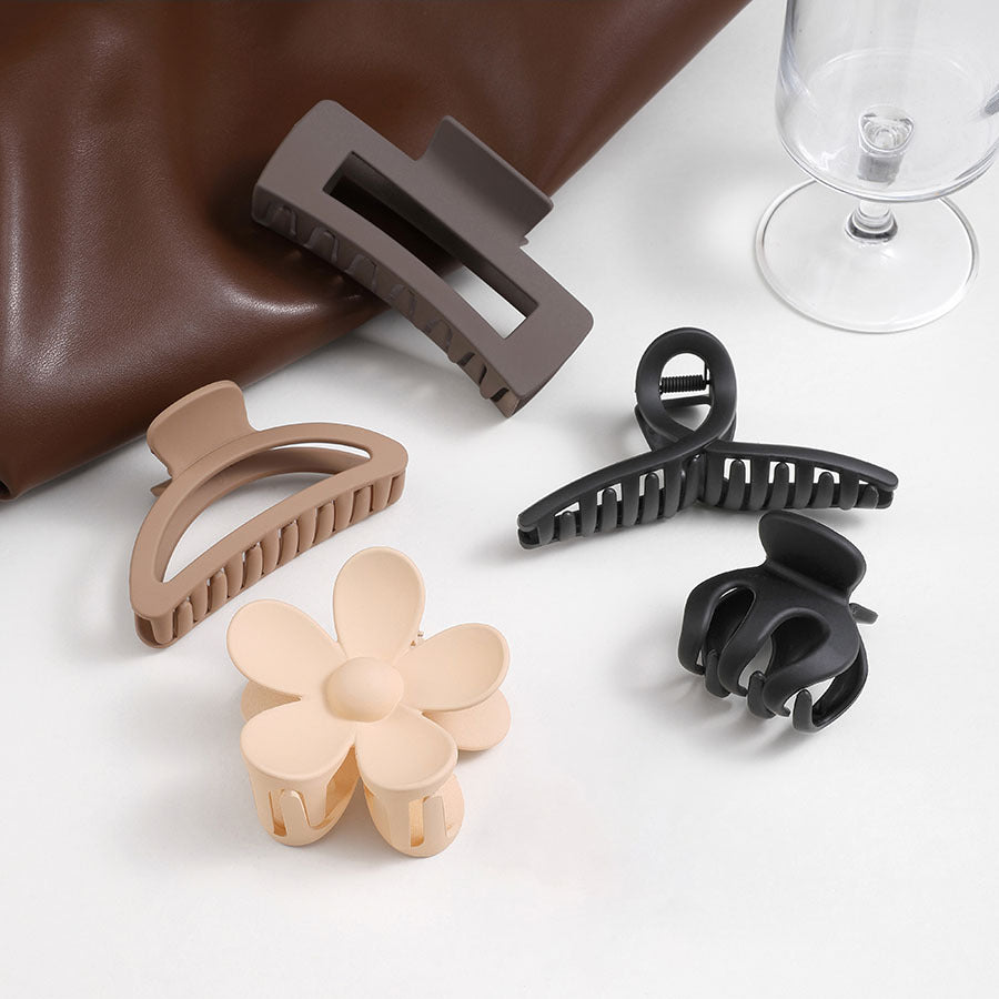 Set di Clip per Capelli Caramello Morbido – Clip Eleganti e Pratiche per Ogni Giorno