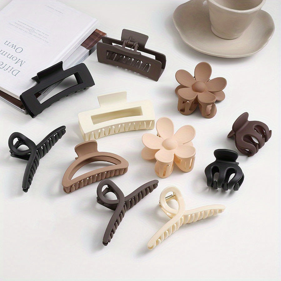 Set di Clip per Capelli Caramello Morbido – Clip Eleganti e Pratiche per Ogni Giorno
