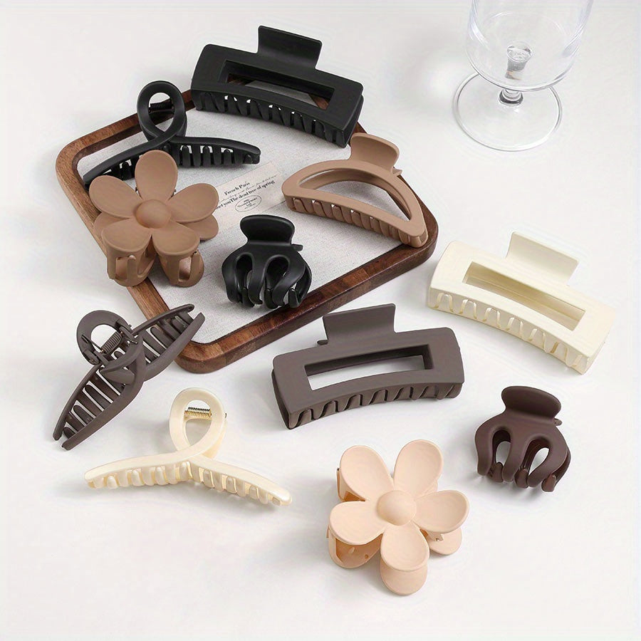 Set di Clip per Capelli Caramello Morbido – Clip Eleganti e Pratiche per Ogni Giorno