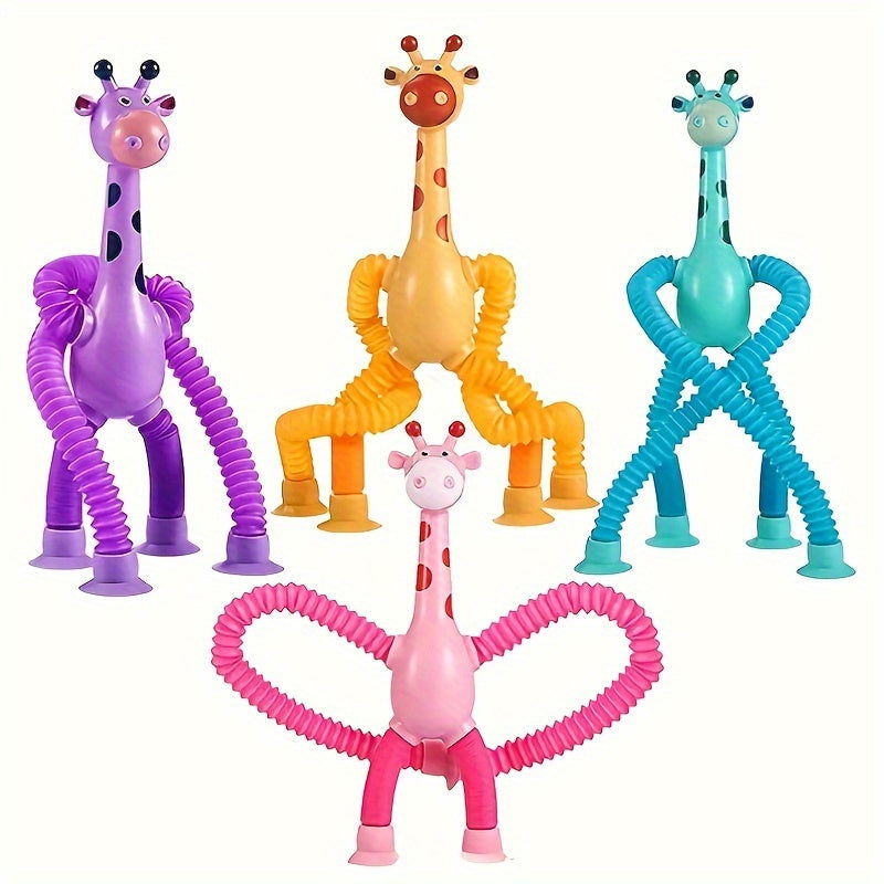 Giocattolo FlexiGiraffe con Ventose – Creativo e Resiliente
