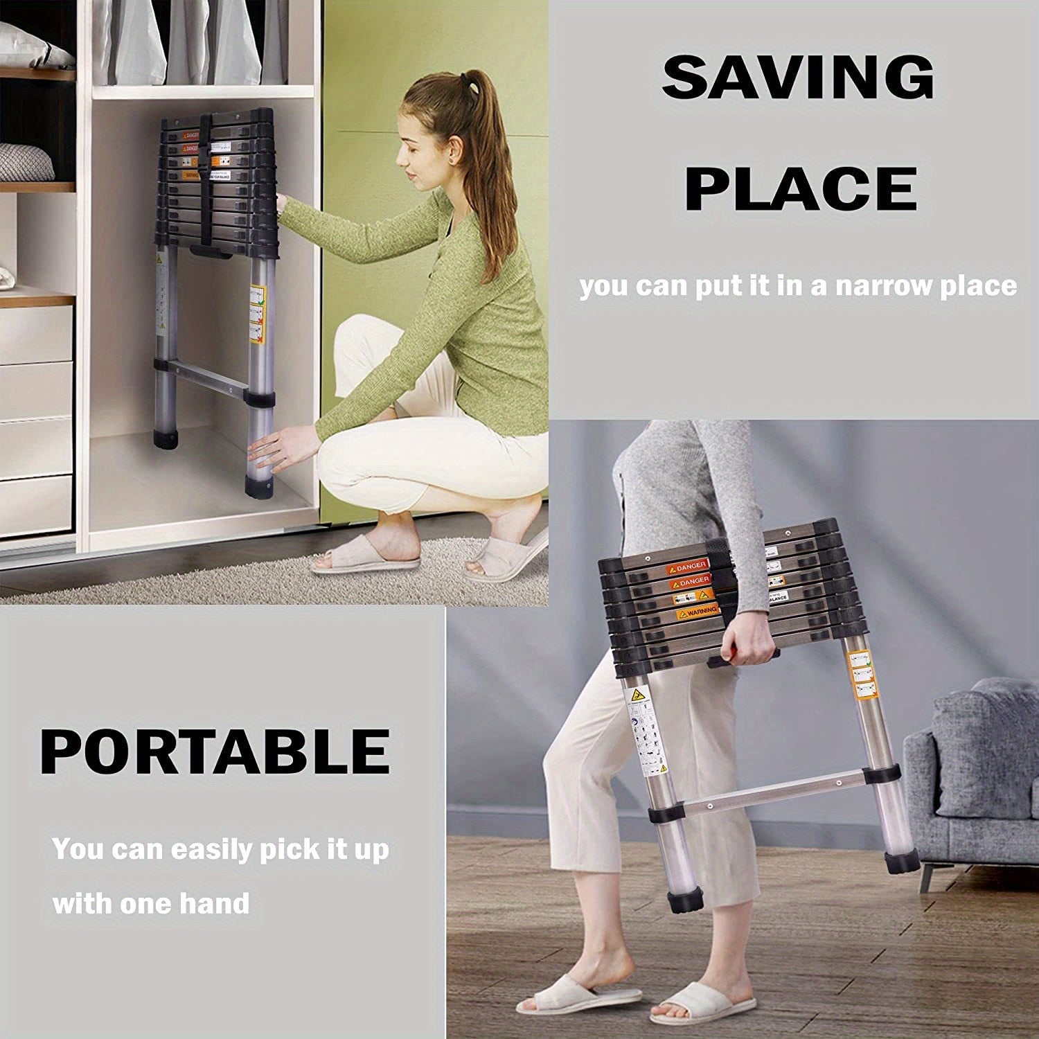 Scala Telescopica – Sicura e Pratica per Casa e Lavoro