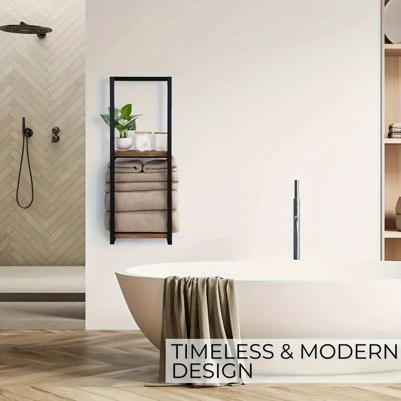 Asciugamano Salvaspazio - Per un Bagno Ordinato