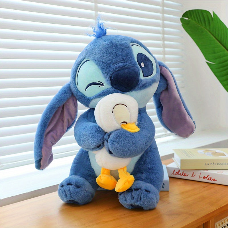 Kawaii Stitch Peluche Abbraccio - Carinissimo Pupazzo da Letto per la Buonanotte e Decorazione