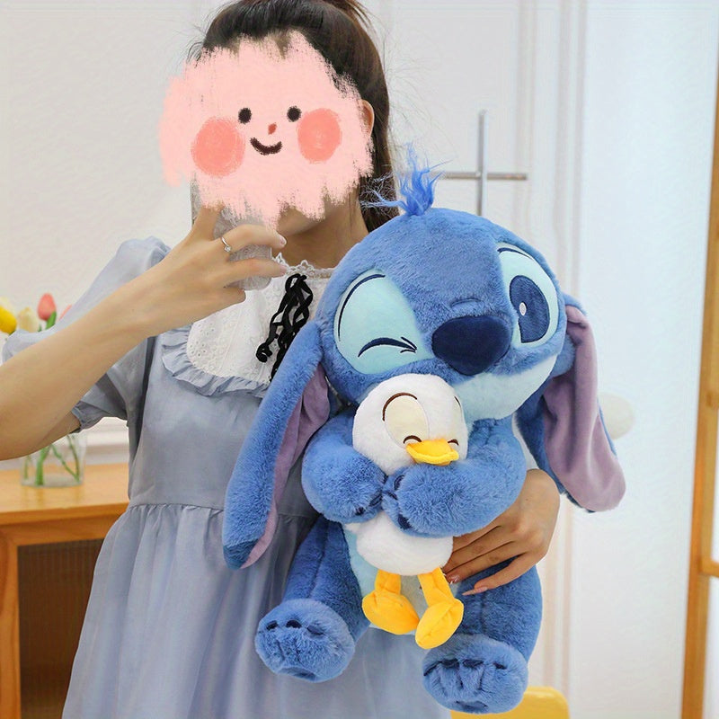 Kawaii Stitch Peluche Abbraccio - Carinissimo Pupazzo da Letto per la Buonanotte e Decorazione