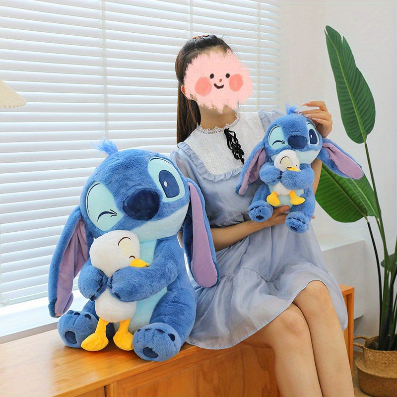 Kawaii Stitch Peluche Abbraccio - Carinissimo Pupazzo da Letto per la Buonanotte e Decorazione