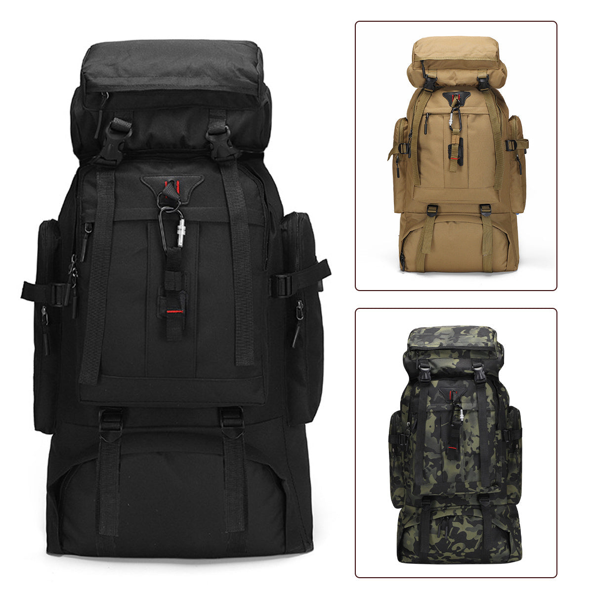 Zaino da Trekking Explorer 80L – Robusto e Versatile