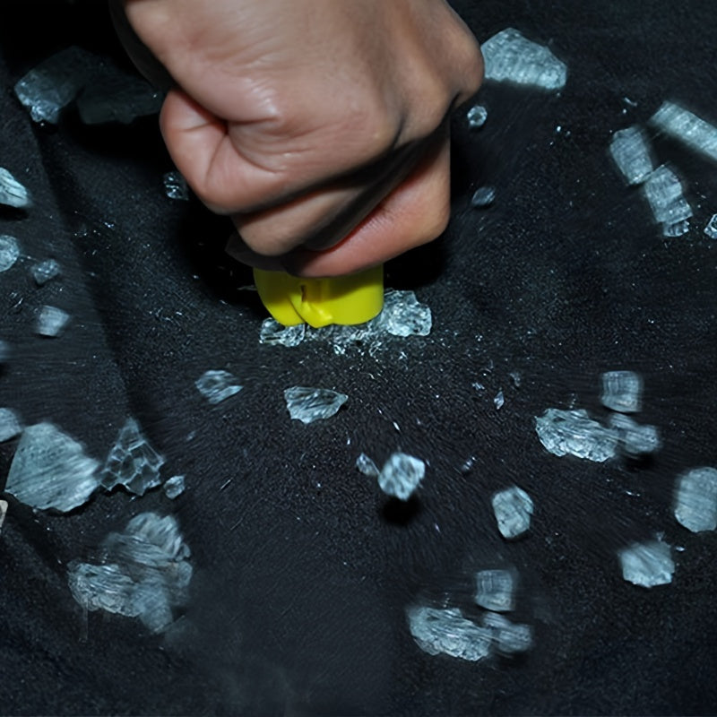 CrashSafe Martello di Sicurezza per Auto - Strumento di Emergenza per Rottura Vetri e Sicurezza