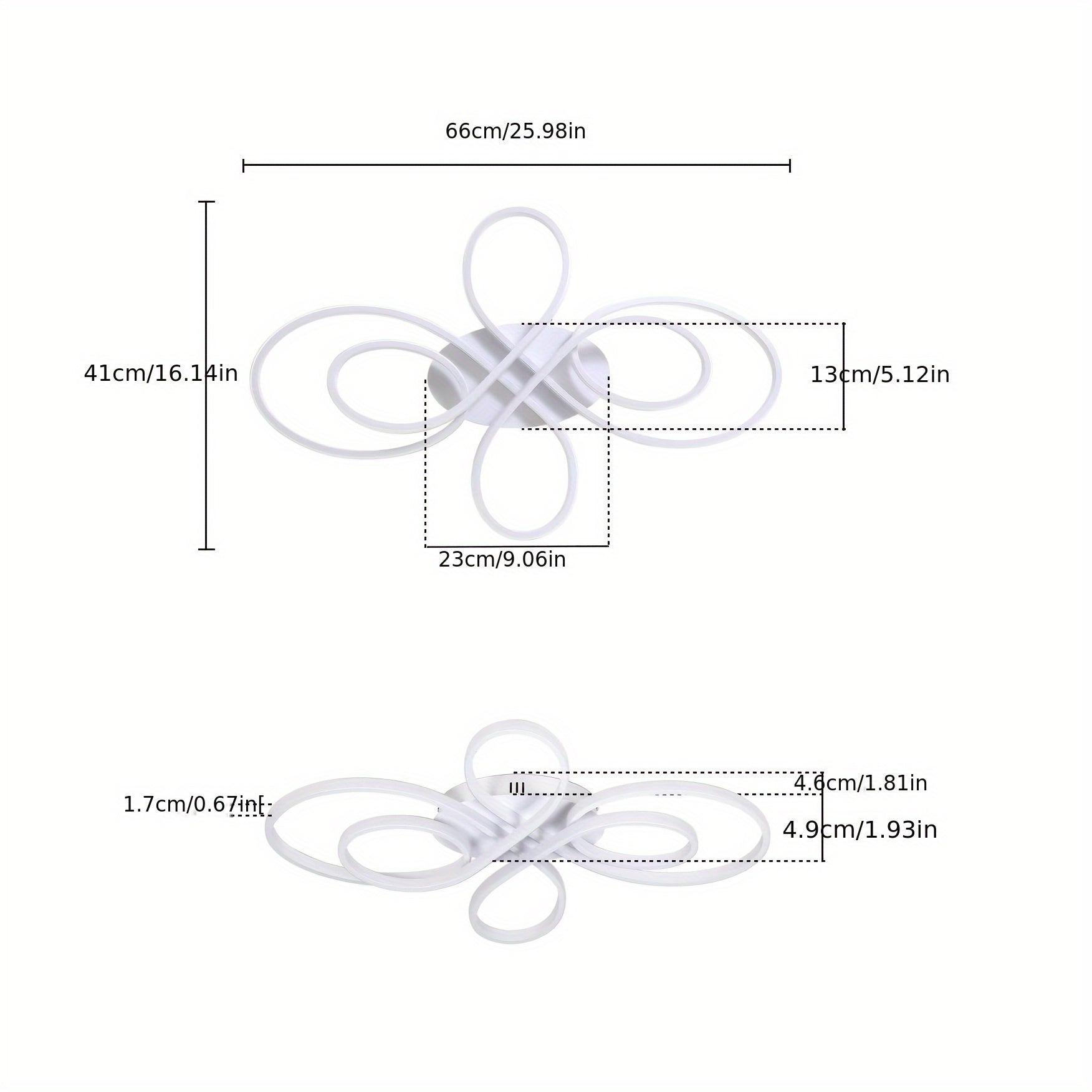 Lampada da soffitto LED 90W – Grande diametro e dimmerabile