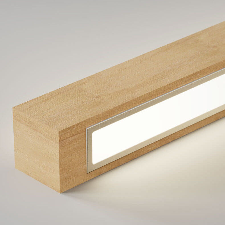 Lampada da Parete in Legno Minimalista – Illuminazione Atmosferica per Ogni Ambiente