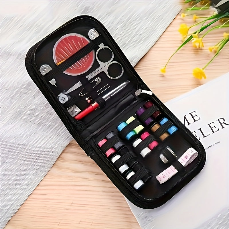 Set di Cucito Portatile – Kit Completo di Cucito per Casa e Viaggi