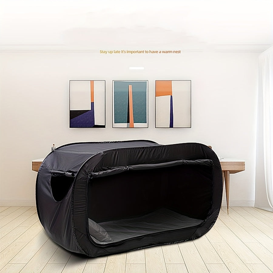 CozyNest Letto a Tenda Pieghevole – Protezione e Riposo a Portata di Mano