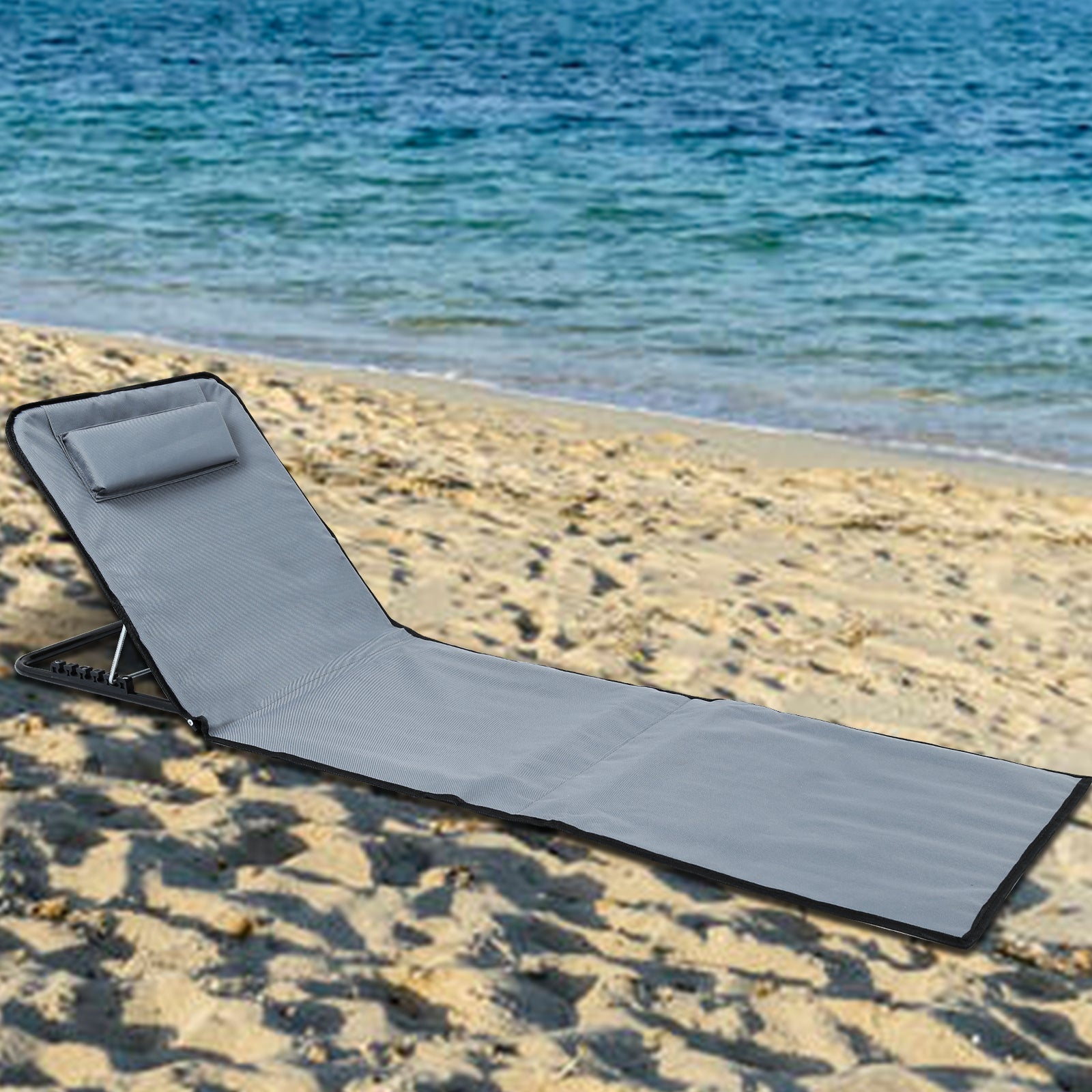RelaxMate Lettino da Spiaggia Portatile – Comfort e Facilità in Movimento