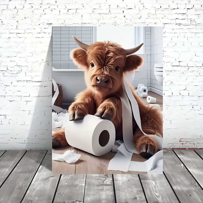 Decorazione di vitello giocosa – Per un sorriso in casa