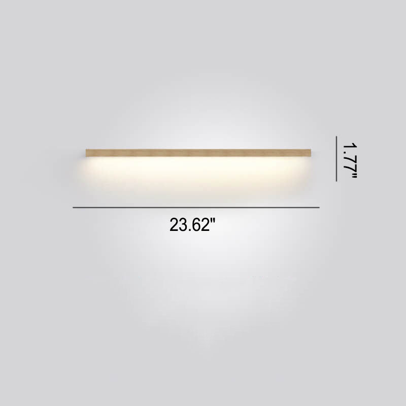 Lampada da Parete in Legno Minimalista – Illuminazione Atmosferica per Ogni Ambiente