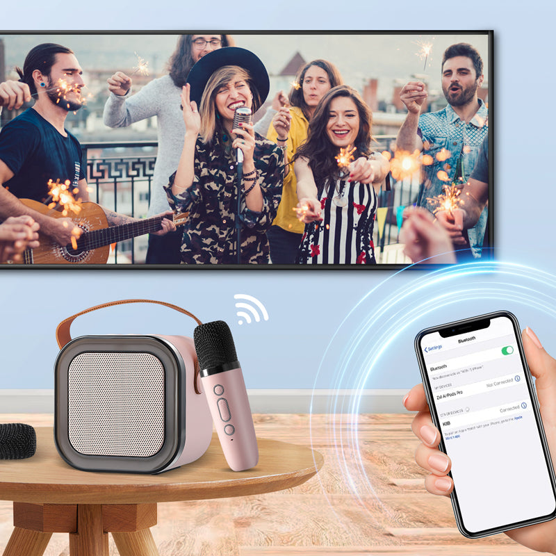 SingStar - Mini Sistema Karaoke con Microfoni Wireless