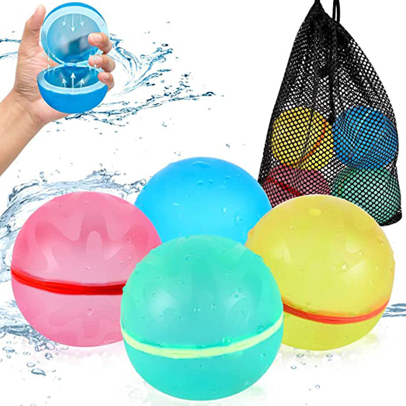 Splash Fun Waterballen – Palloni d'Acqua Riutilizzabili per Divertimento Infinito