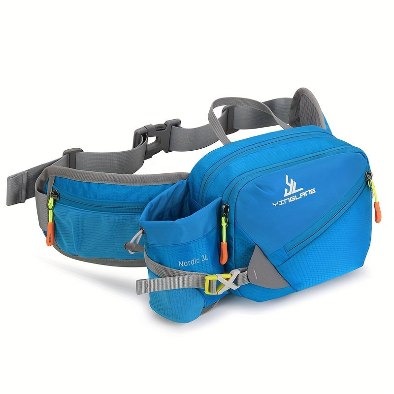 Borsa da Corsa Versatile con Portabottiglie – Nylon Durevole con Cerniere per Escursioni e Maratone