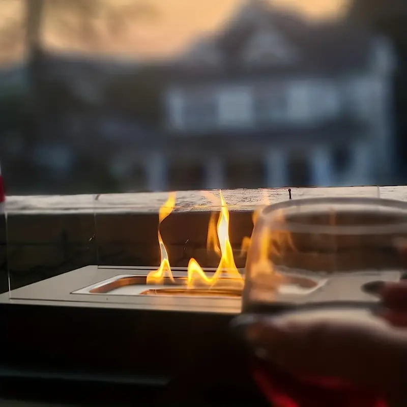 Serene Flame Luxe Caminetto – Crea Serate Magiche con Fuoco e Stile