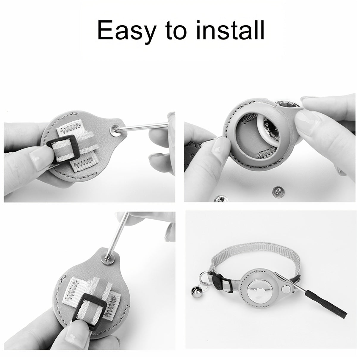 Collare Riflettente per Gatti – Chiusura di Sicurezza e Campanella per Maggiore Visibilità