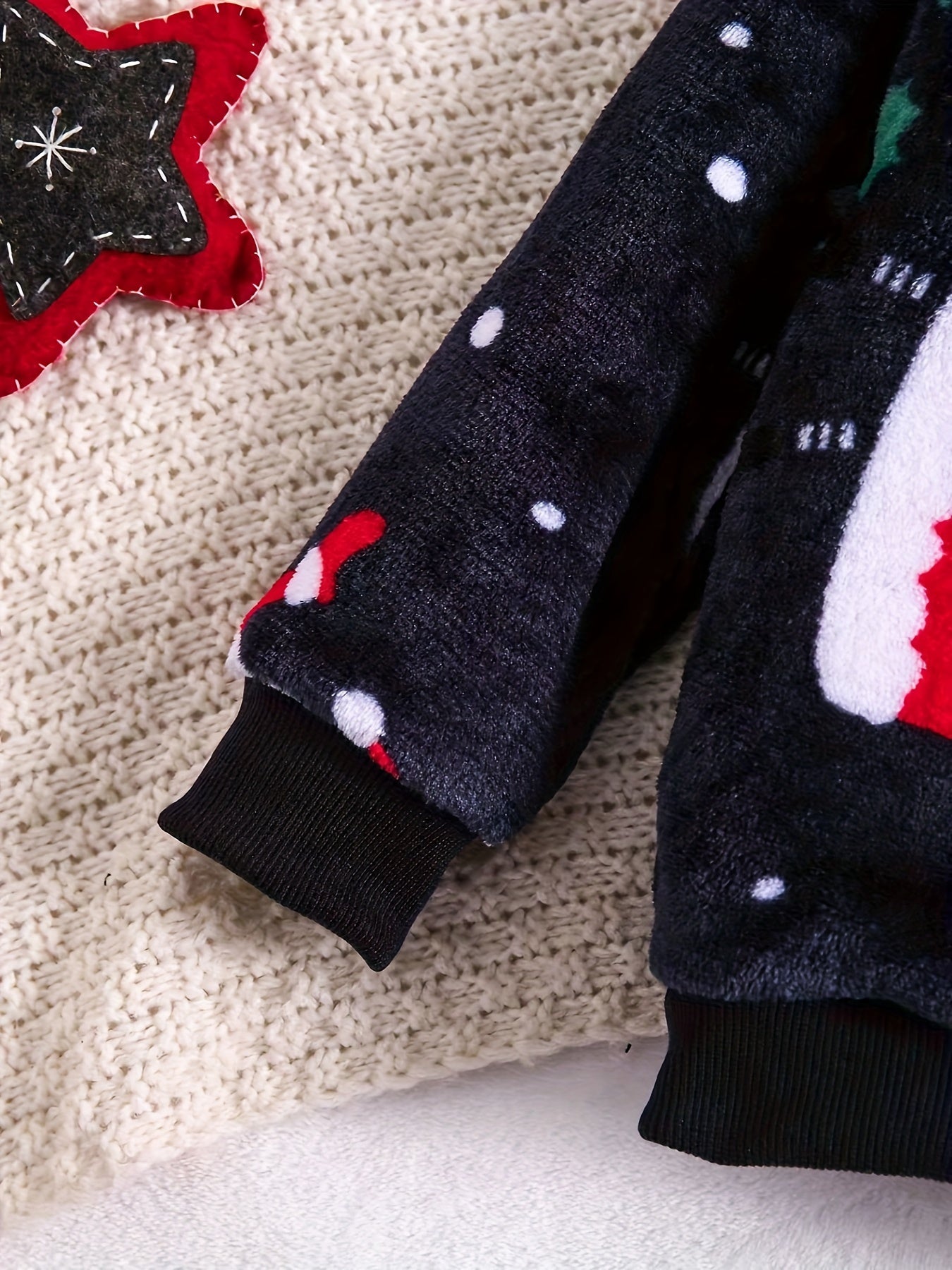 Set di Flanella di Natale Carino - Per un Look Festivo per il Tuo Bambino