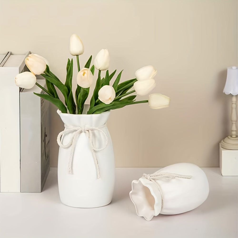 Vaso Decorativo Geometrico Bohemien – Ideale per Decorazioni Primaverili e Pasquali