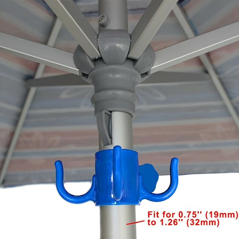 Gancio Regolabile per Ombrellone – Utile per Asciugamani, Borse e Cappelli durante le tue Avventure all'Aperto