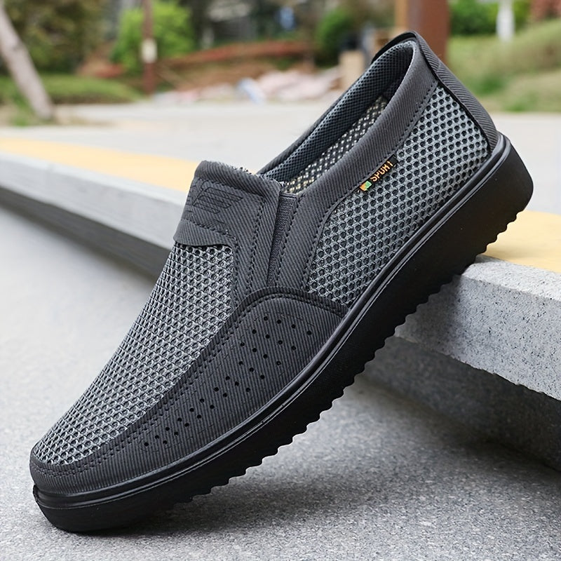 Sneakers Uomo in Mesh Traspirante – Eleganti e Confortevoli per Giornate Attive e Passeggiate