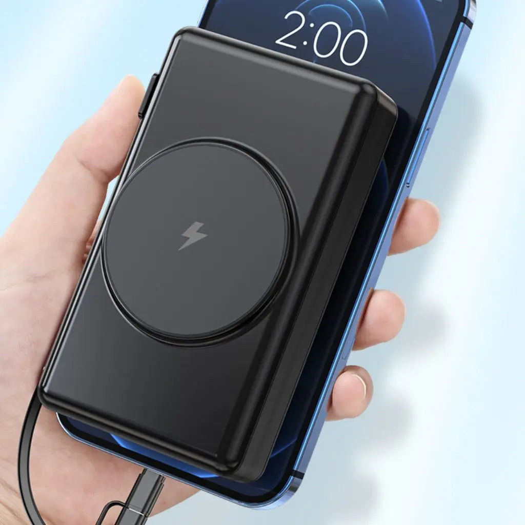 EnergieMate 5-in-1 Powerbank – Compagno di viaggio intelligente con 15.000mAh