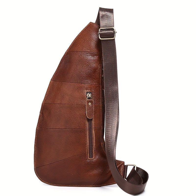 Borsa Sling Vintage Classica in Pelle – Compatta e Durevole