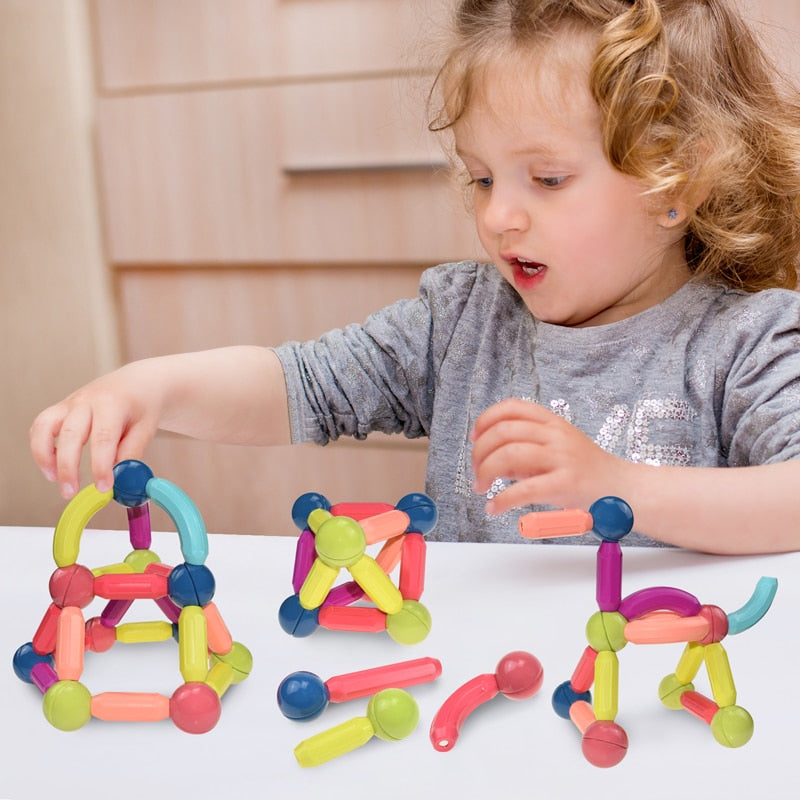 Bastoni Magnetici Magici - Sviluppa Creatività e Abilità