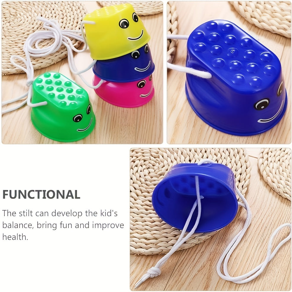 Stilt-Walkers Colorati per Bambini – Sviluppa Equilibrio e Coordinazione con Stile