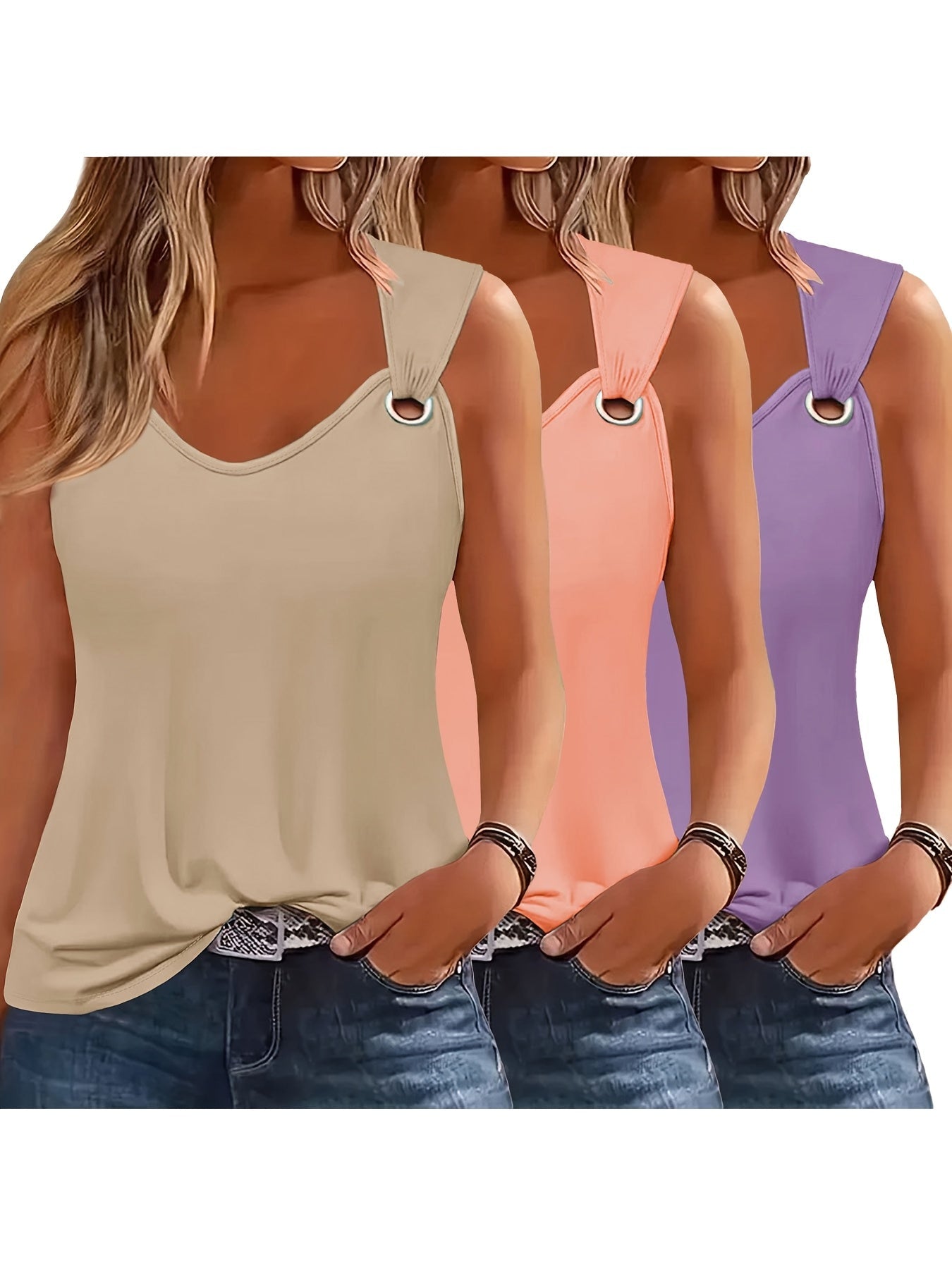 Top da donna 3-Pack – Estivo e Comodo