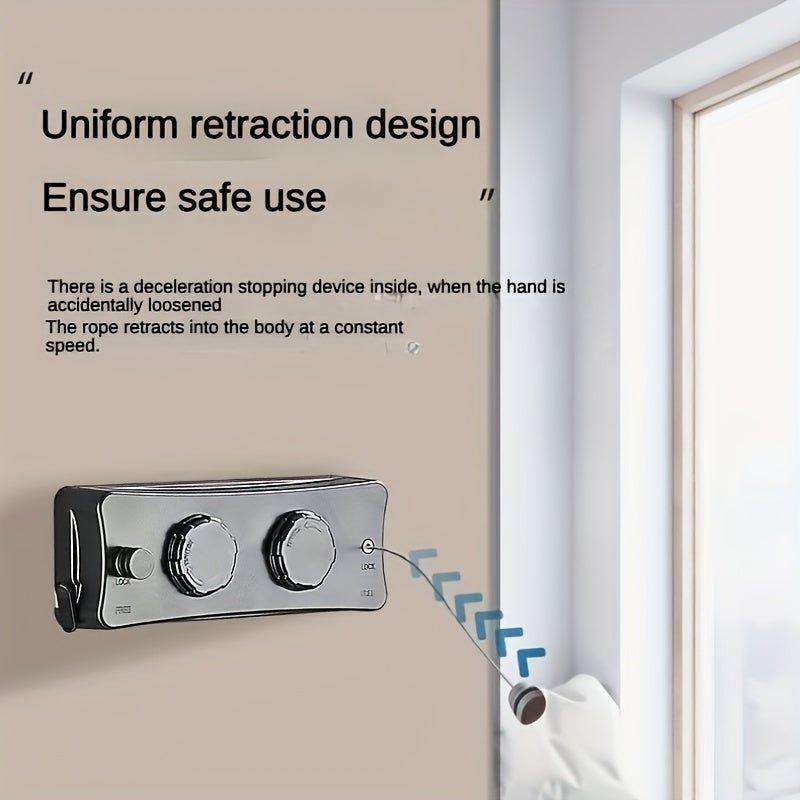 Stendibiancheria Doppio Pieghevole – Compatto e Resistente