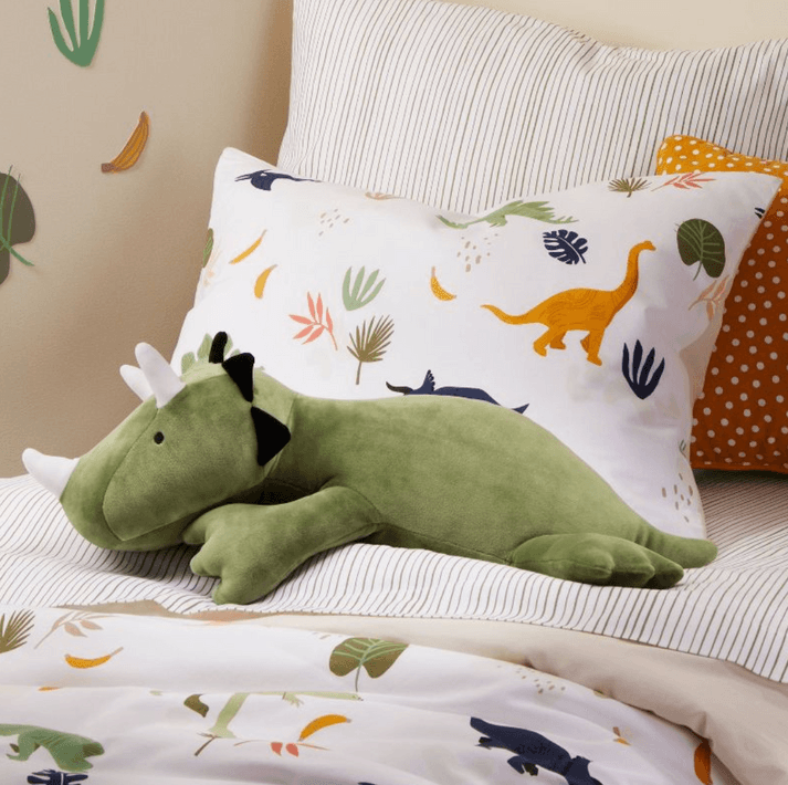 DinoKnuffel - Dinosauro in Peluche Ponderato per Comfort e Convivialità