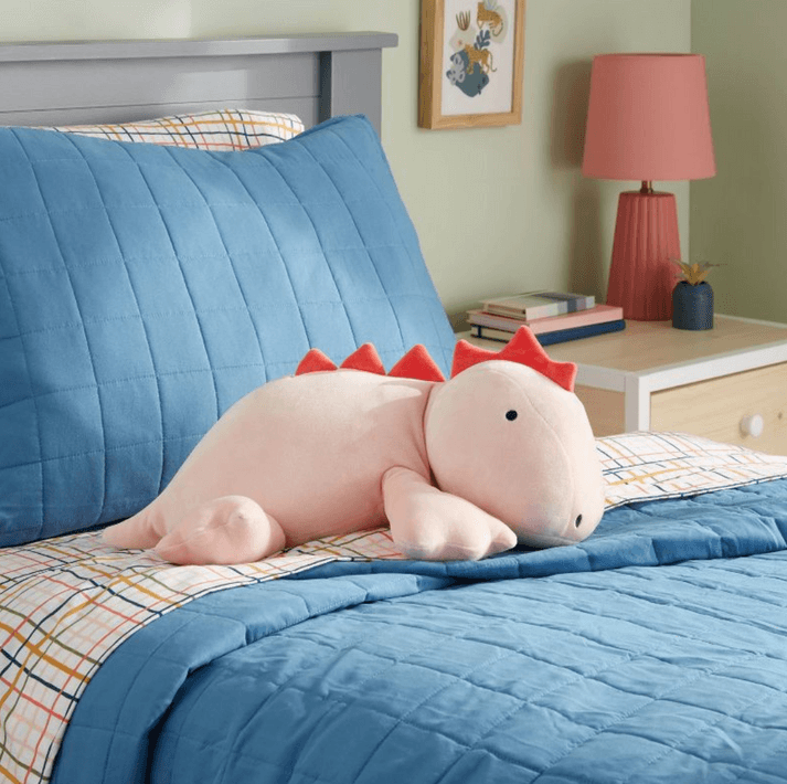 DinoKnuffel - Dinosauro in Peluche Ponderato per Comfort e Convivialità