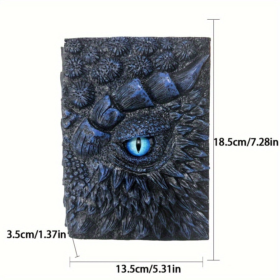 Quaderno Fantasy con Occhio di Drago – Robusto e Artistico