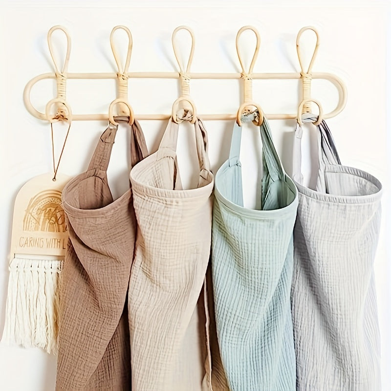 Coperta per Allattamento con Cerchi Duri - Grembiule Multifunzionale per Madri per Allattamento e Seggiolone