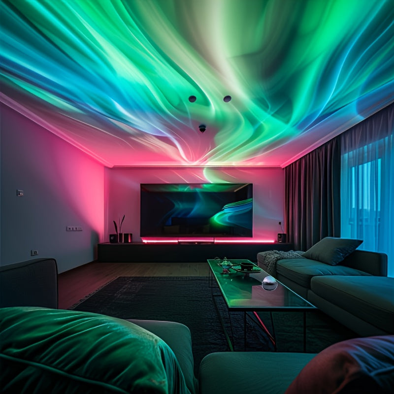 Proiettore di Spettacolo di Luce Magica - Incantevole Effetto Cielo Stellato Colorato