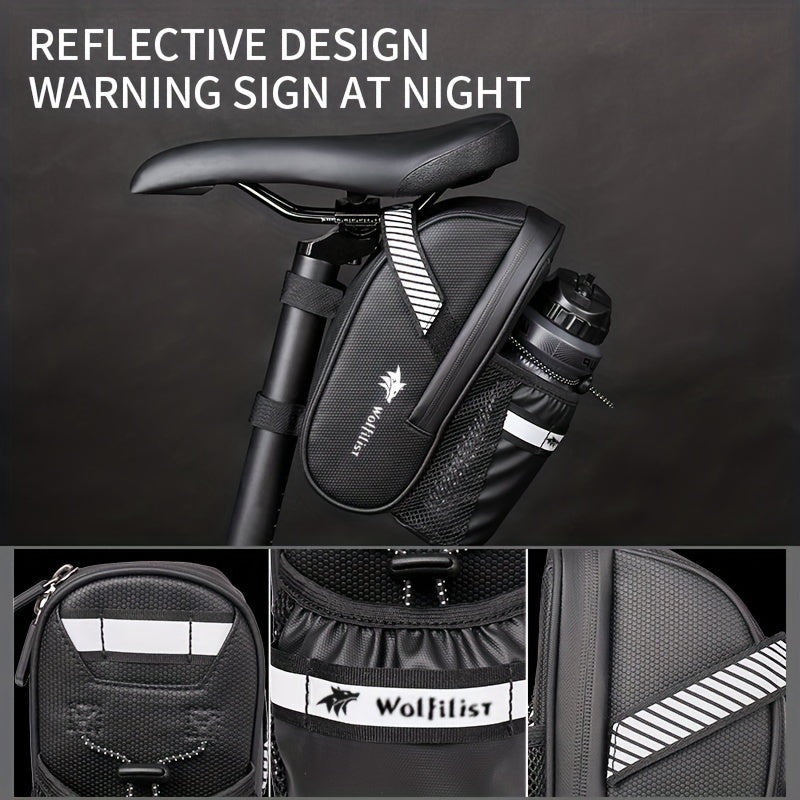 RideSafe Borse da Sella – Grande, Riflettente e Pratica per Sotto il Sellino